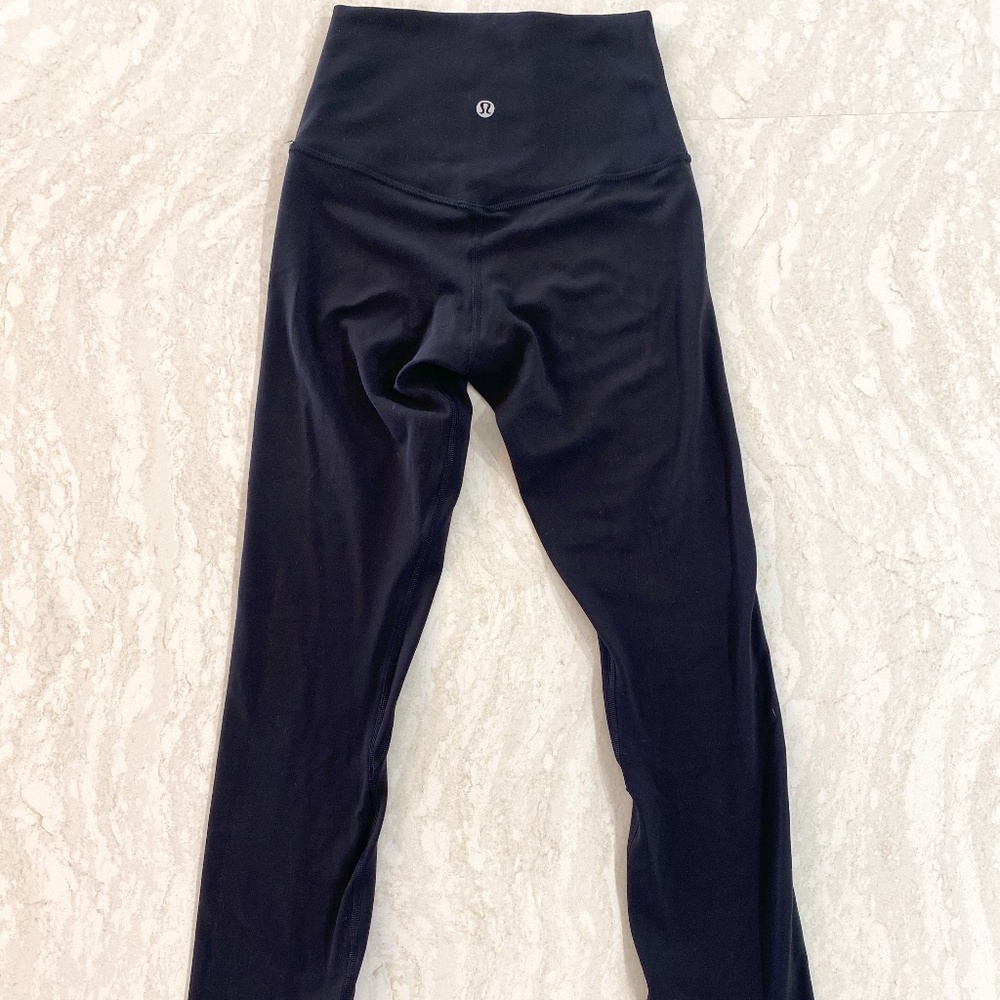 Black Lululemon Align Legging 25 in Size 2